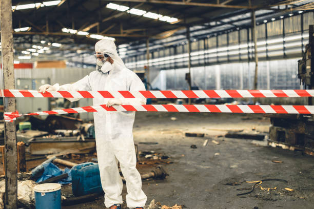 Professional Infectious Disease Decontamination technician working in Silver City, IA